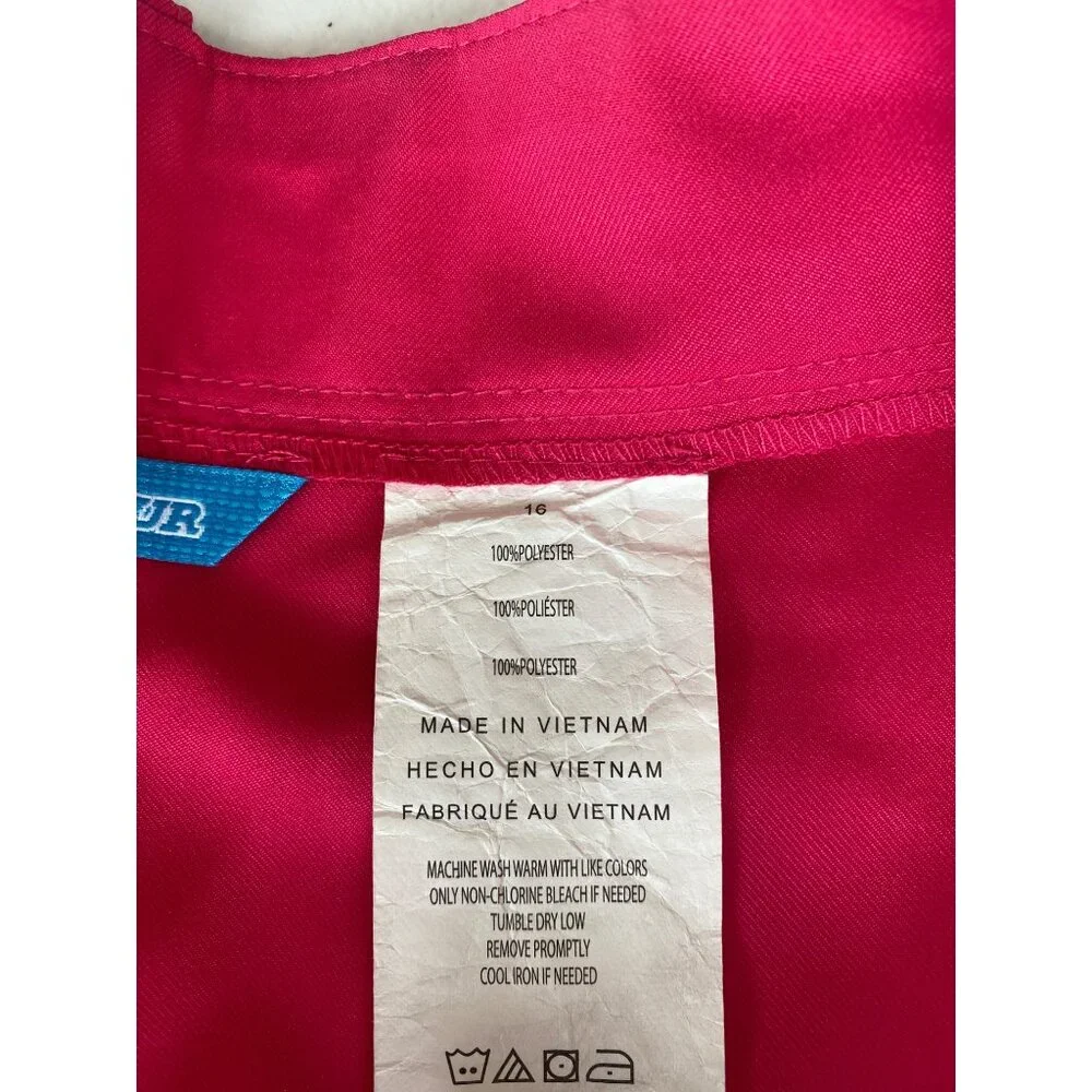 PGA Tour Shorts Golf Women's 16 Hot Pink Retail $65 - Picture 2 of 6